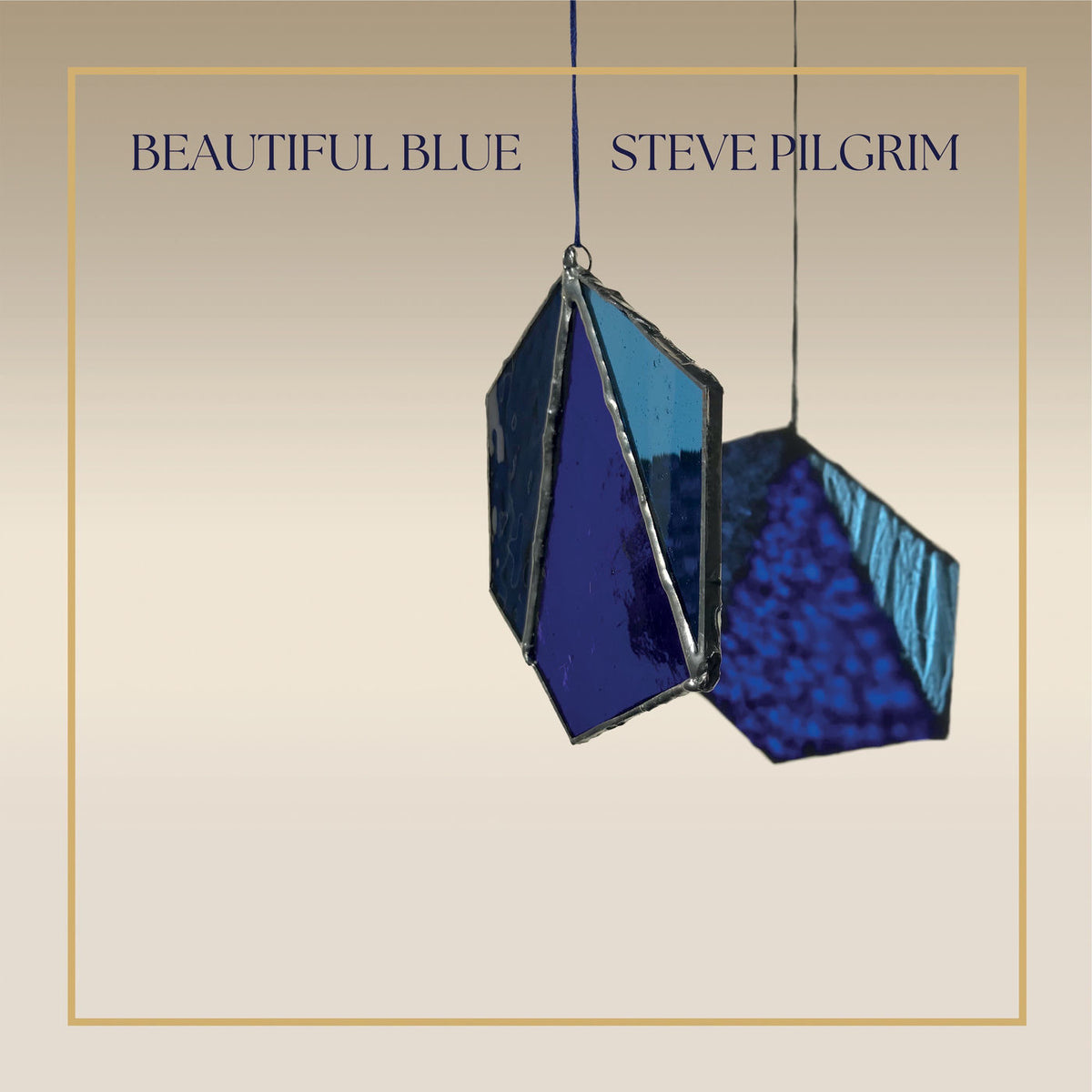 Steve Pilgrim – Beautiful Blue vinyl record cover