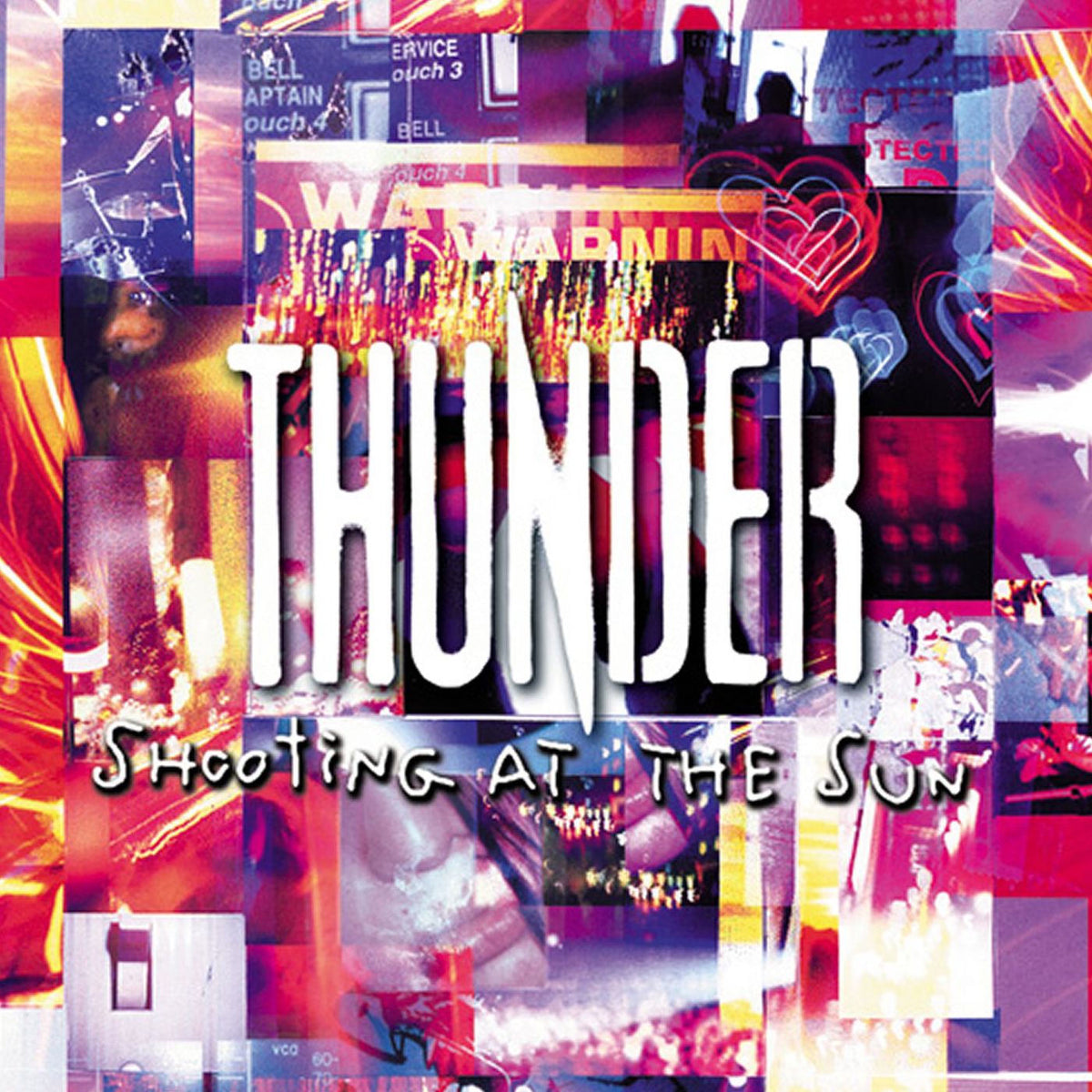 Thunder – Shooting at the Sun vinyl cover