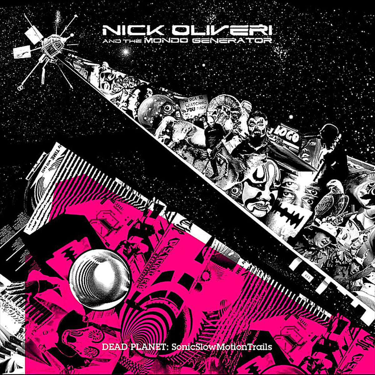 Nick Oliveri – Dead Planet: Sonic Slow Motion Trails vinyl cover
