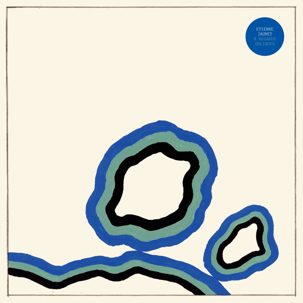 Etienne Jaumet – 8 Regards Obliques vinyl record cover