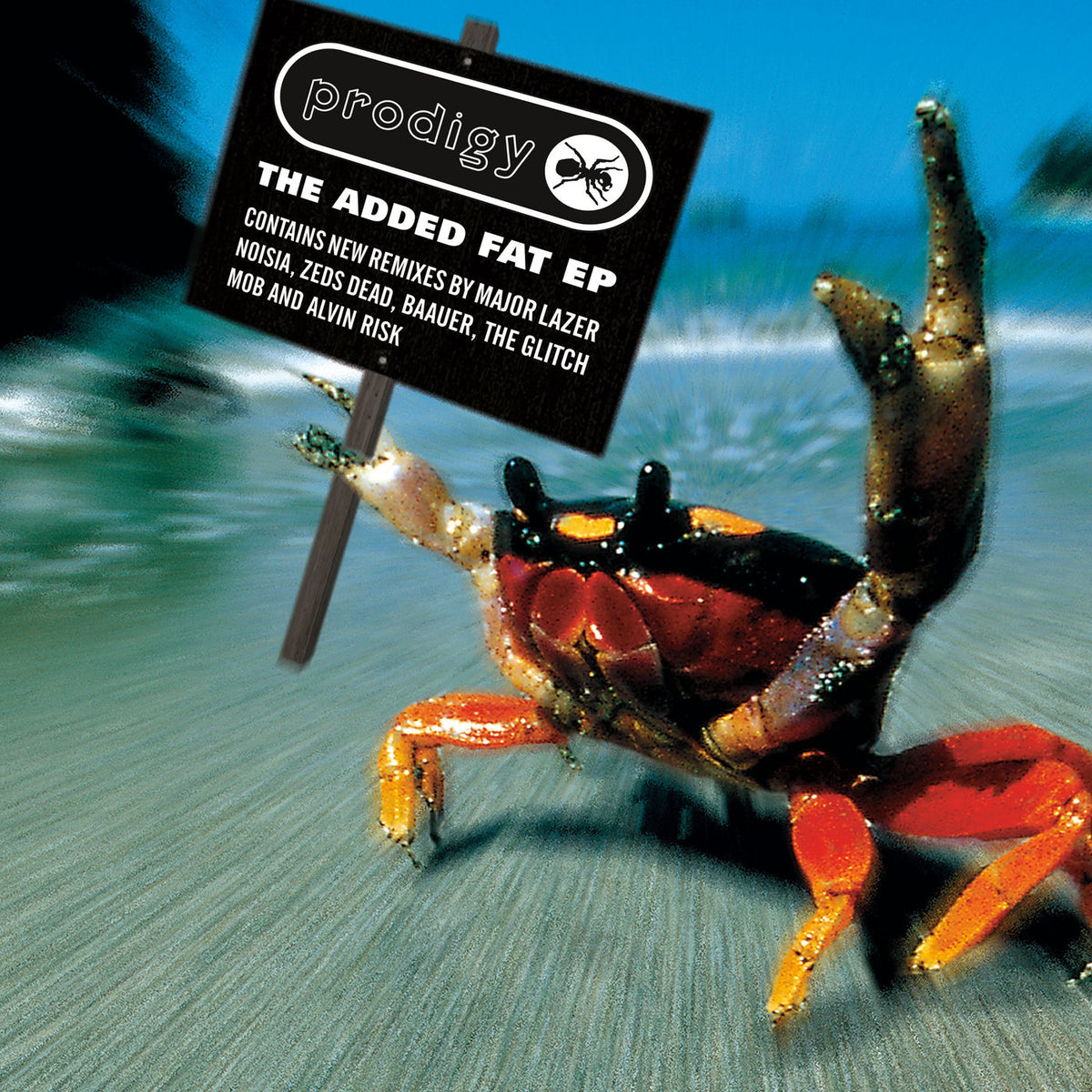 The Prodigy – The Added Fat EP vinyl cover