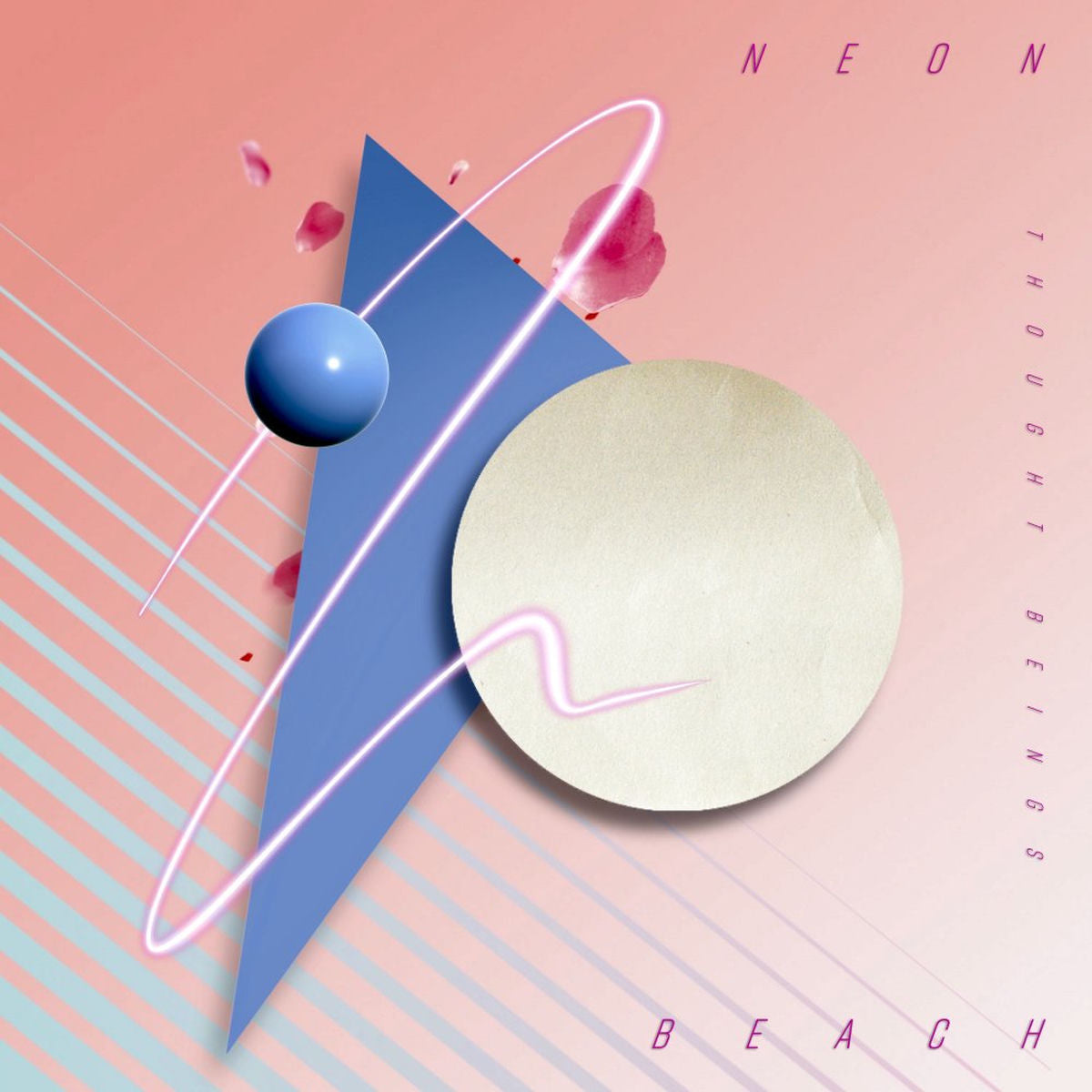 Thought Beings – Neon Beach vinyl record cover