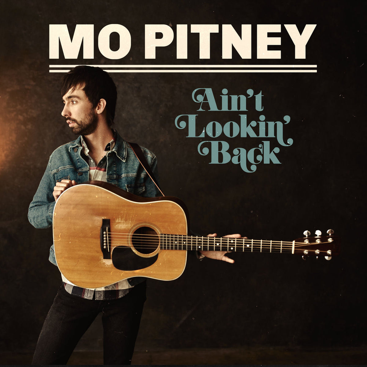Mo Pitney – Ain't Looking Back vinyl record cover