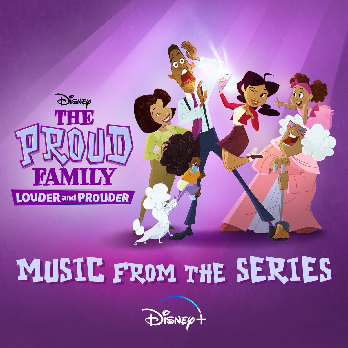 Various Artists – The Proud Family: Louder and Prouder (Limited Edition, Violet Colored Vinyl) vinyl record cover
