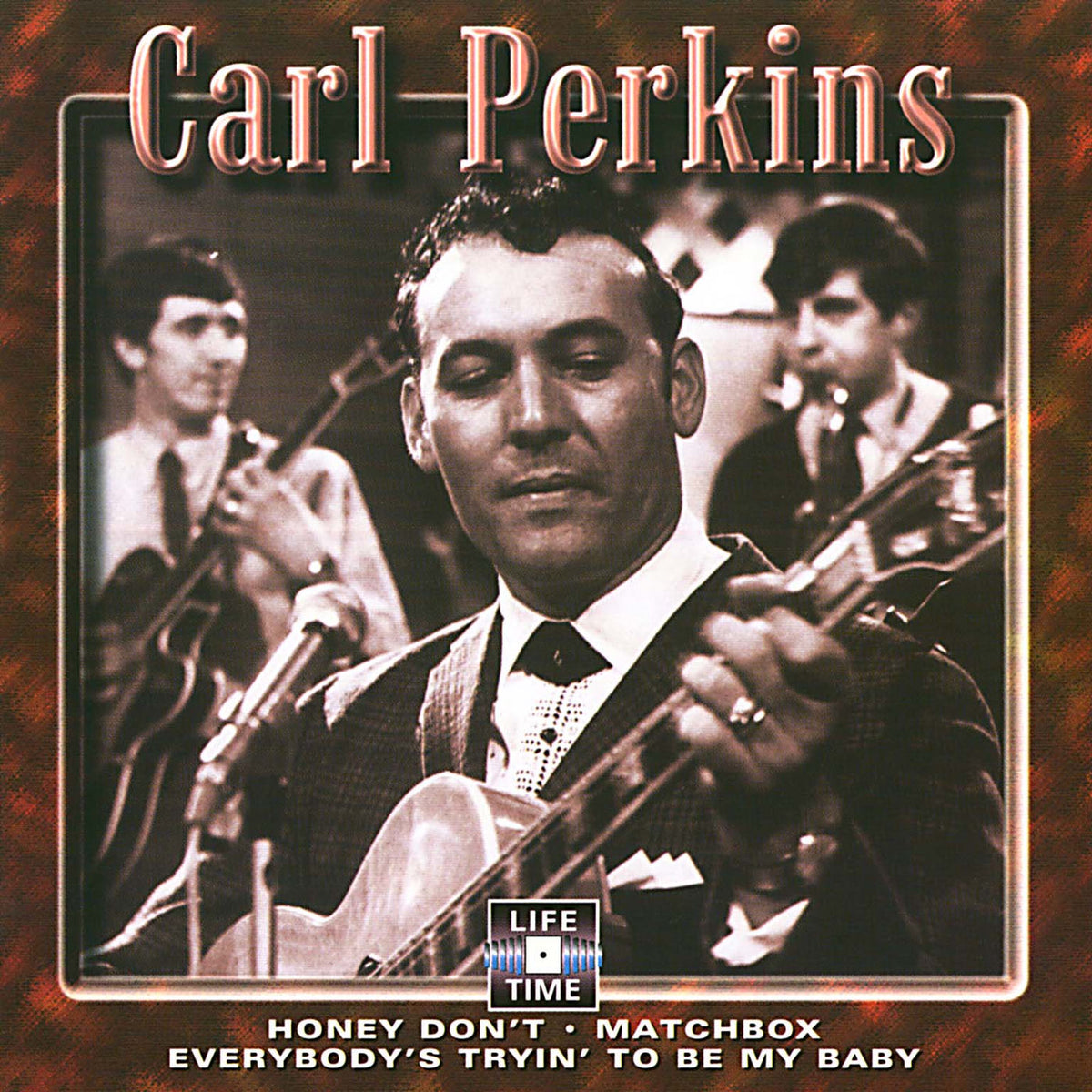 Carl Perkins – Blue Suede Shoes vinyl record cover