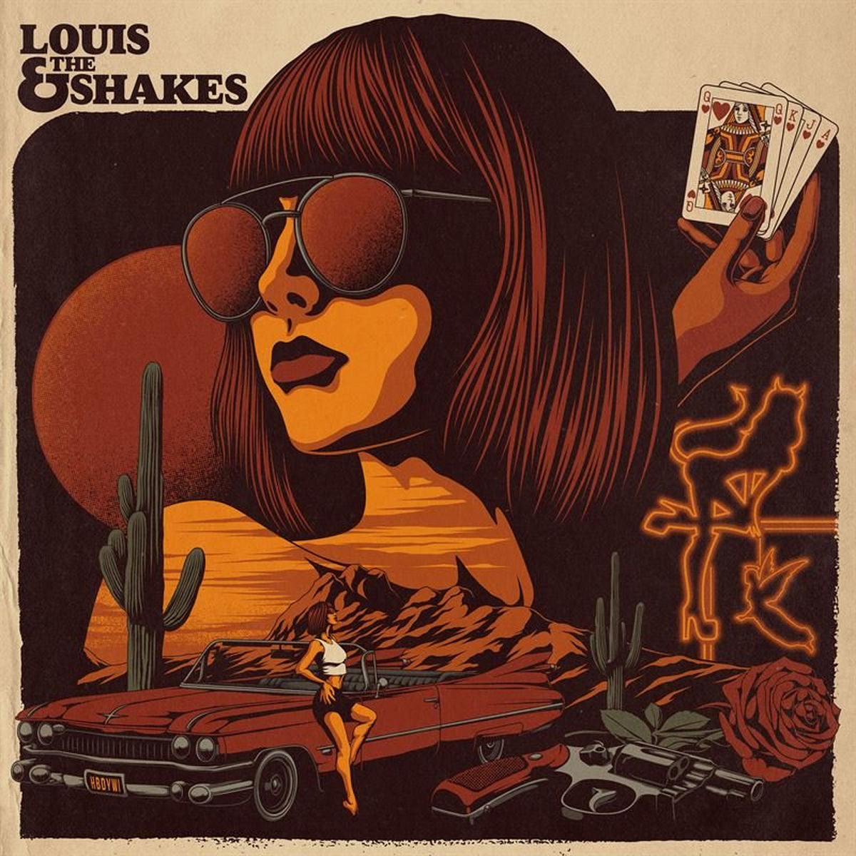 Louis And The Shakes – How Badly Do You Want It? vinyl record cover