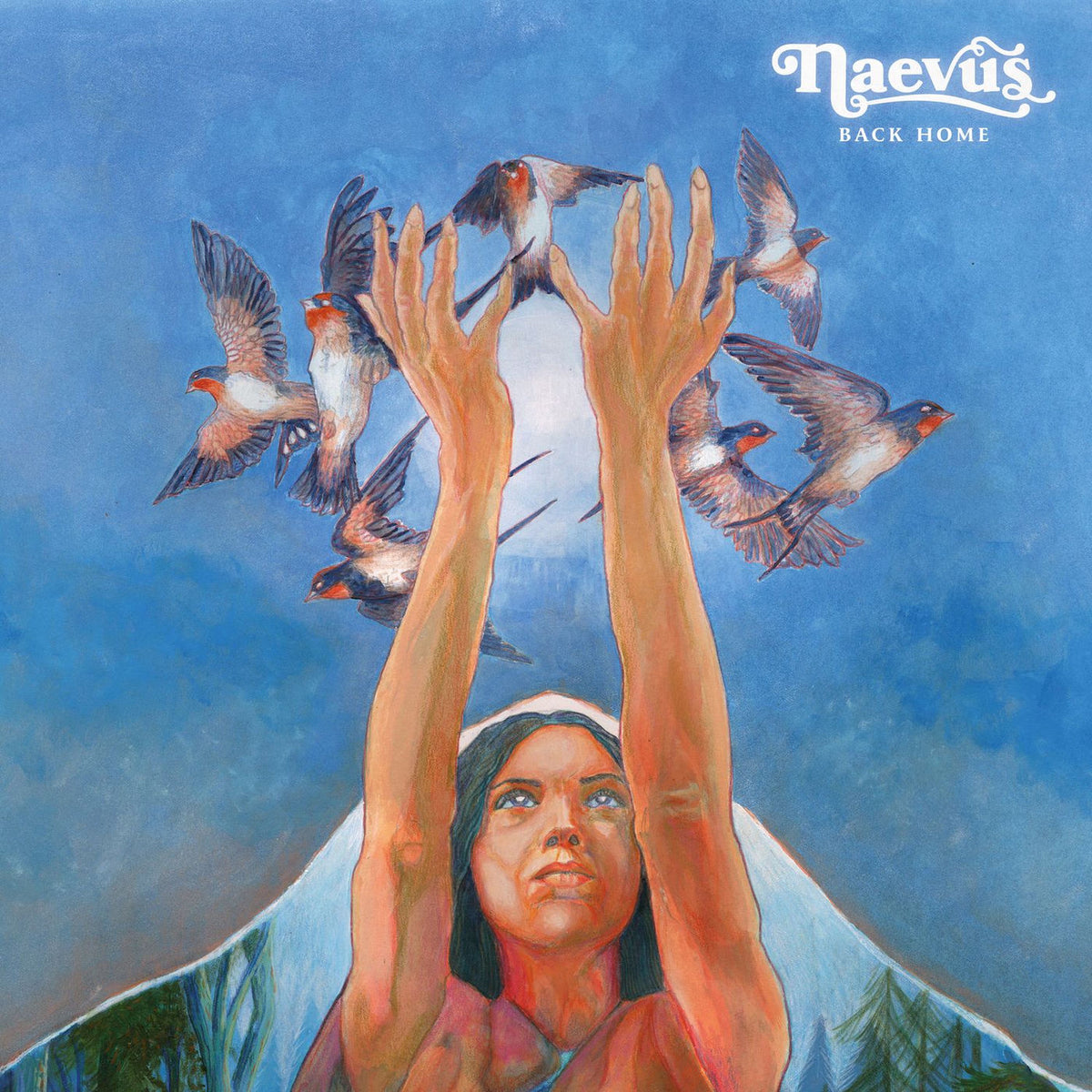 Naevus – Back Home vinyl record cover