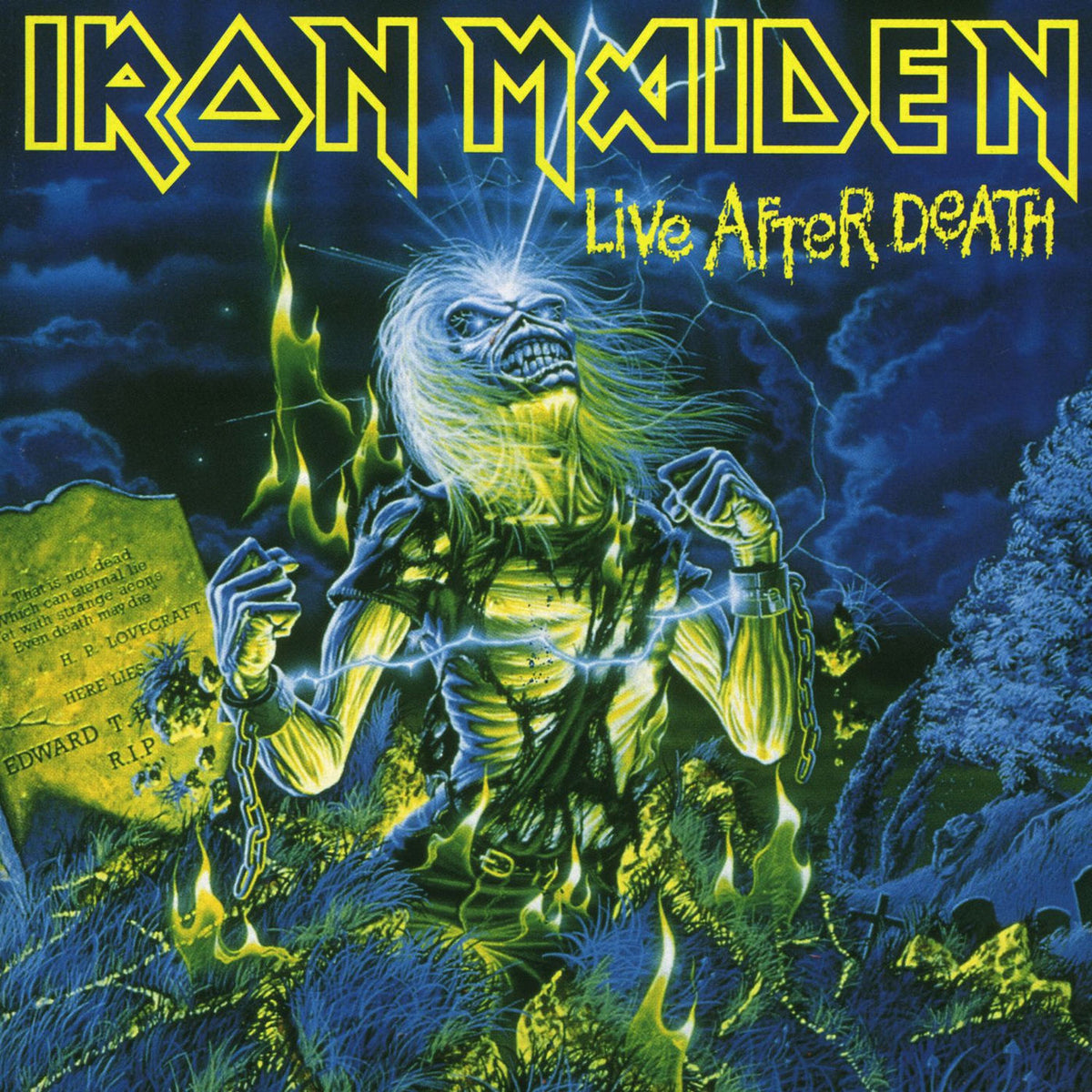 Iron Maiden – Live After Death (1998 Remaster) vinyl cover