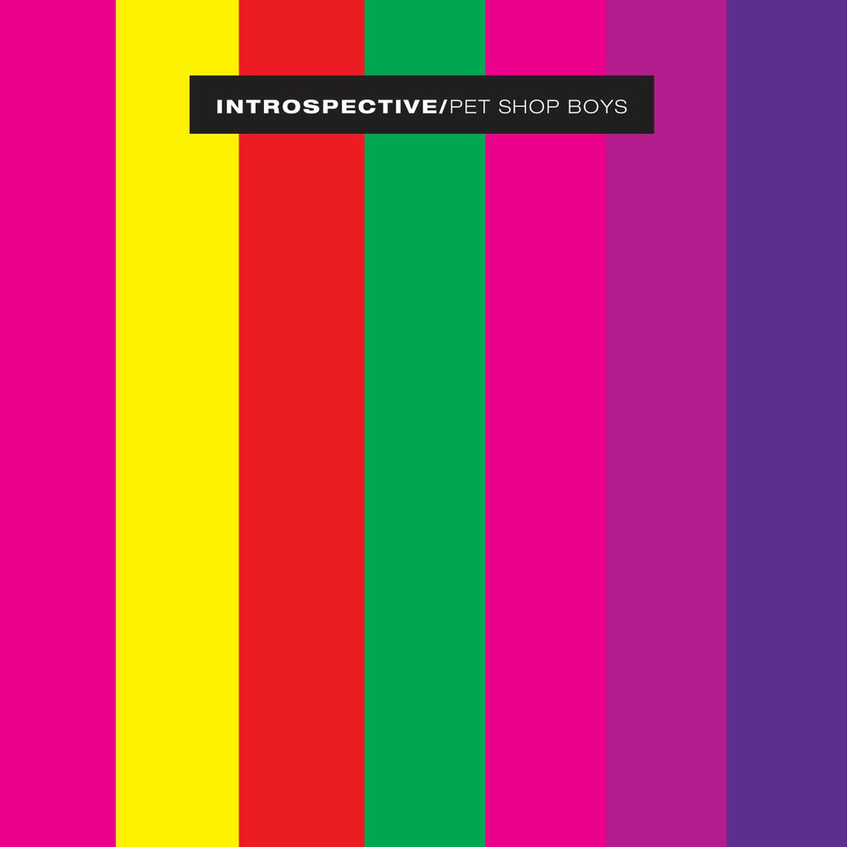 Pet Shop Boys – Introspective (2018 Remastered) vinyl record cover