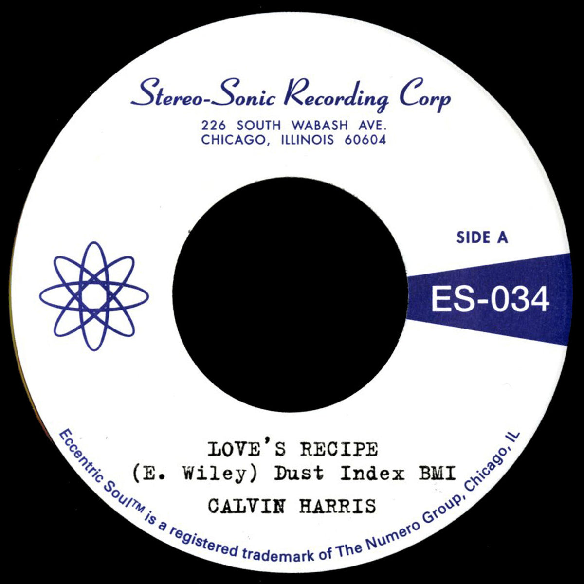 Calvin Harris – Love's Recipe b/w Wives Get Lonely Too vinyl cover