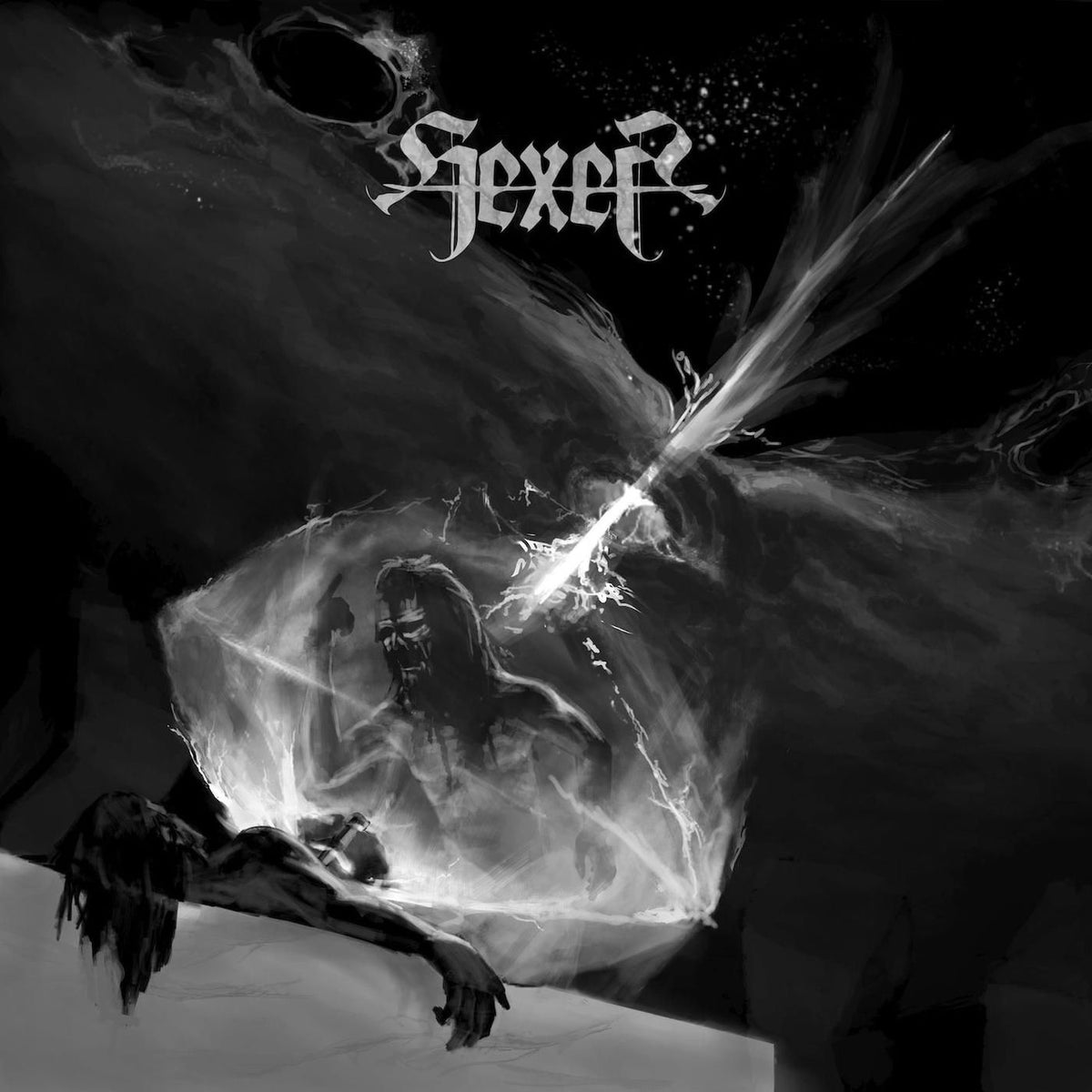 Hexer – Cosmic Doom Ritual vinyl record cover