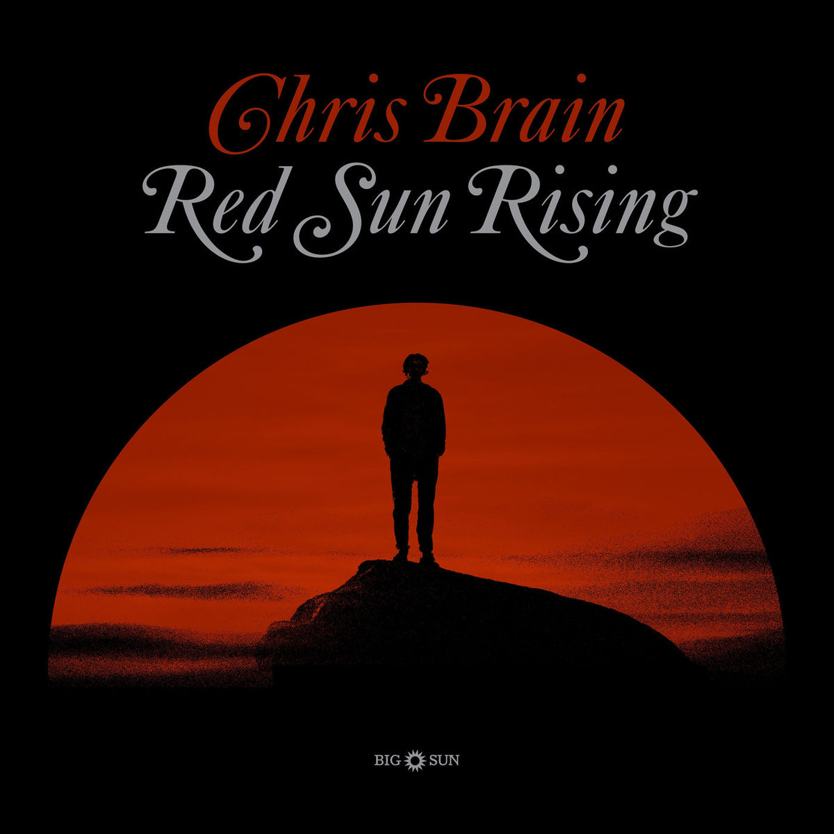 Chris Brain – Red Sun Rising vinyl record cover