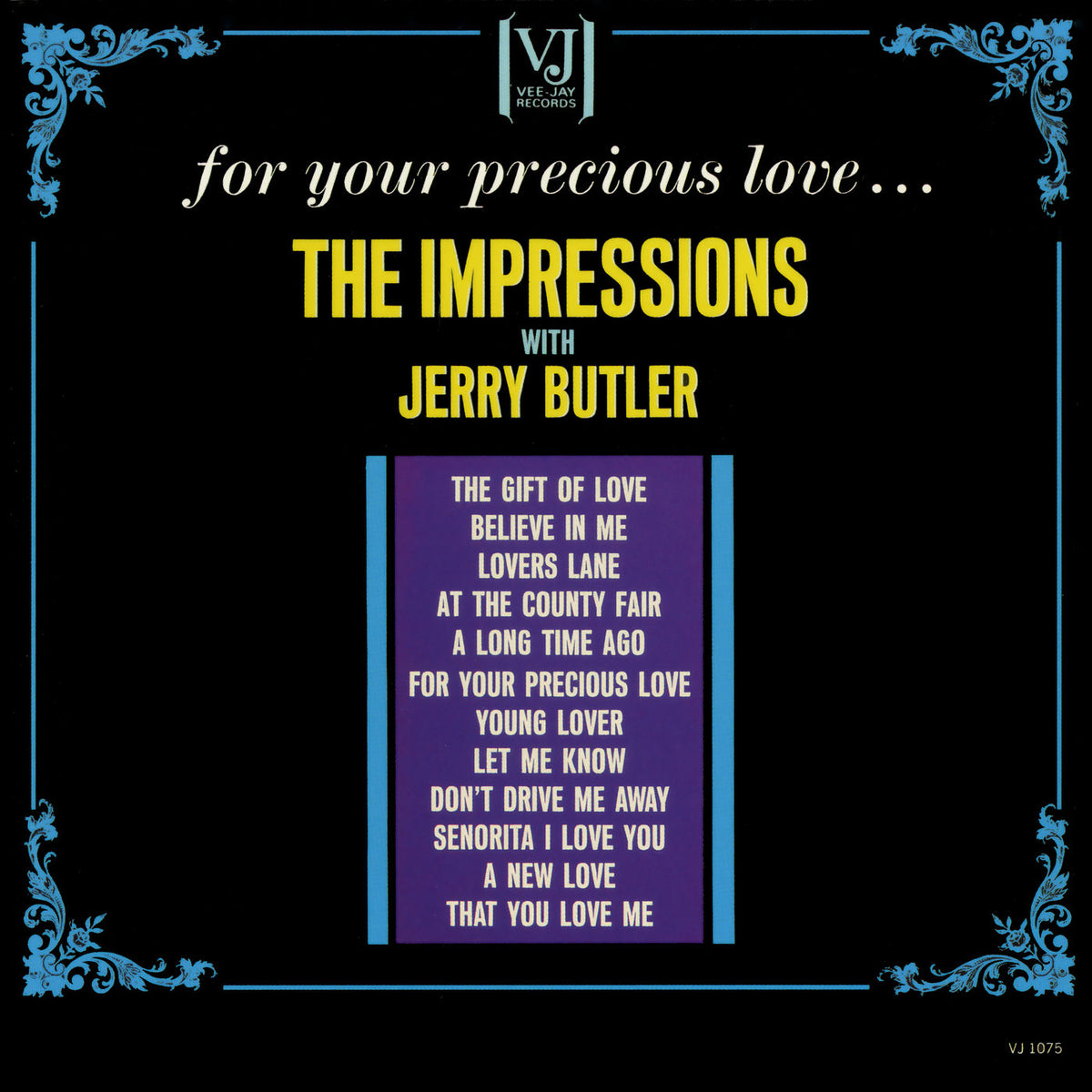 The Impressions – For your precious love (Coloured Vinyl) vinyl record cover