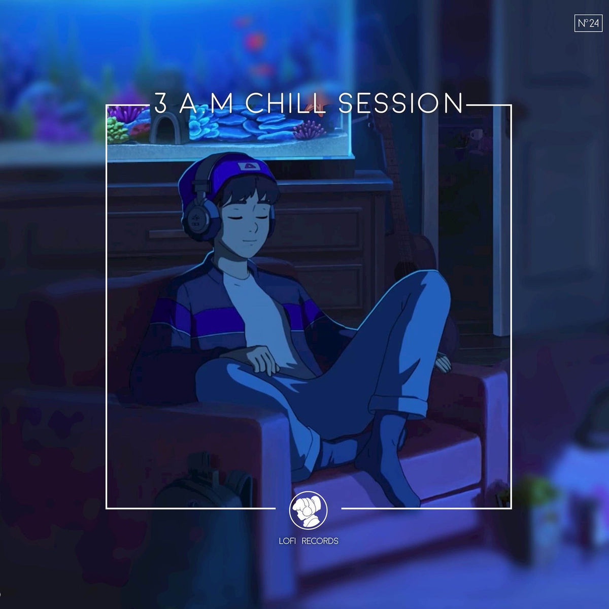 Various Artists – 3 A.M. chill session vinyl record cover