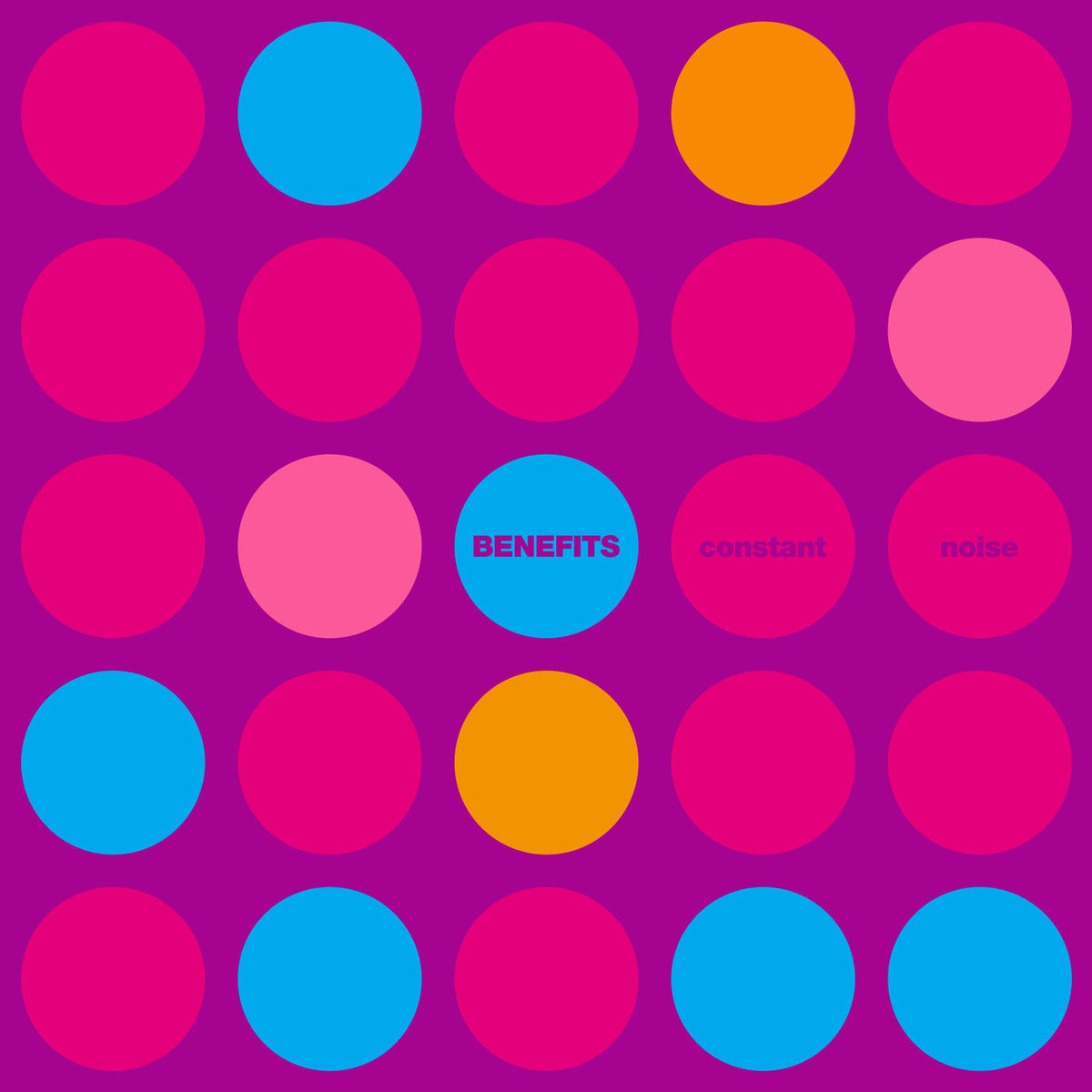 Benefits – Constant Noise vinyl record cover