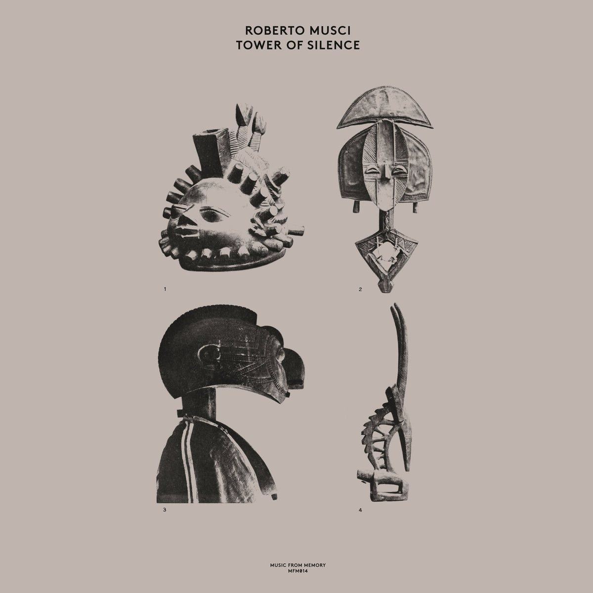 Roberto Musci – Tower of Silence vinyl cover