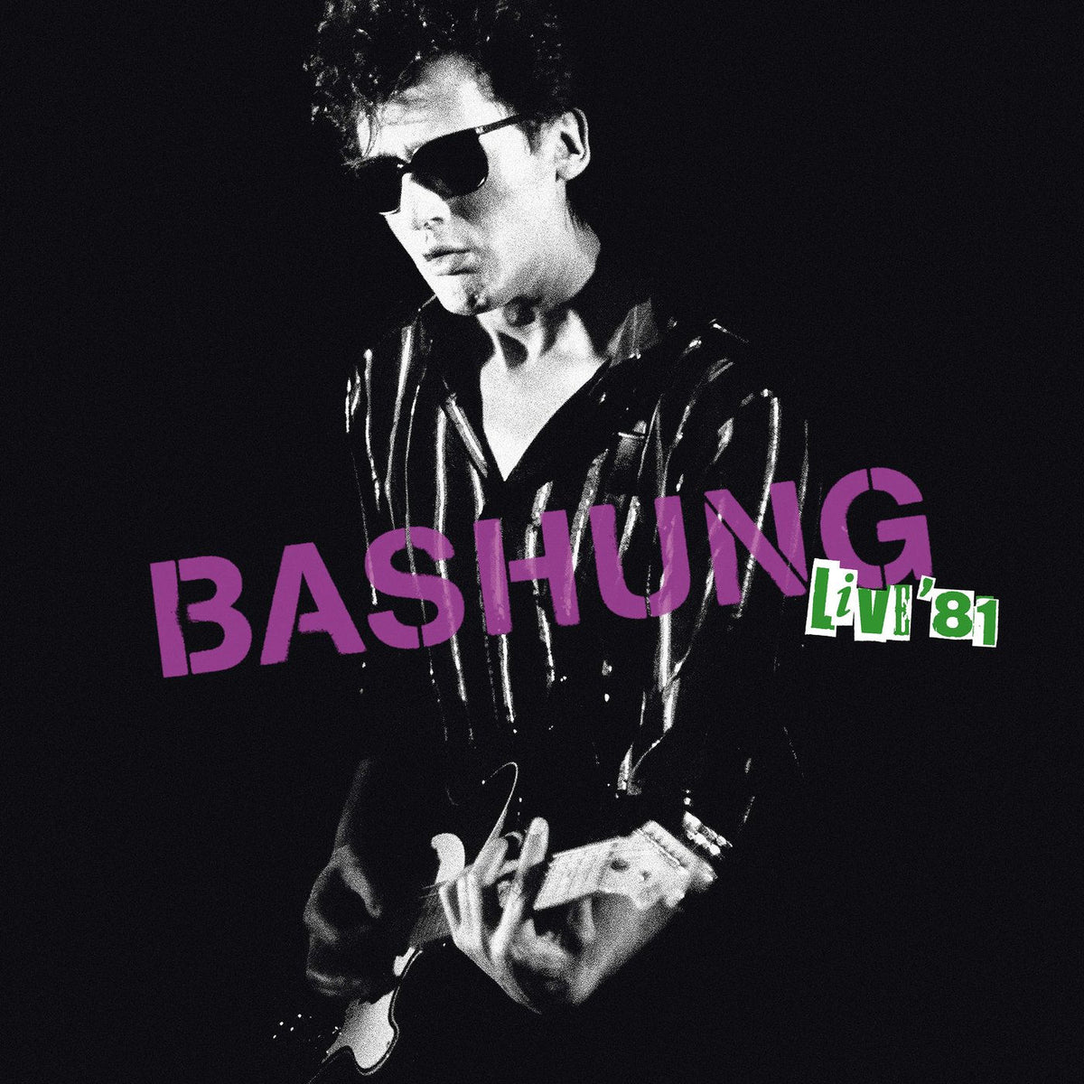 Alain Bashung – Live '81 vinyl record cover