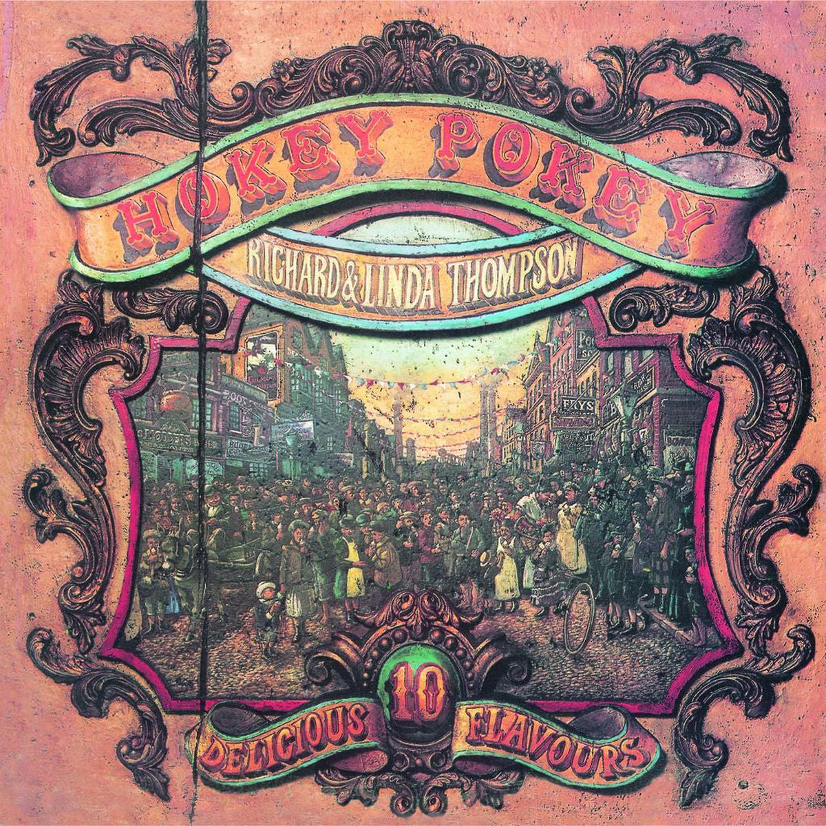 Richard & Linda Thompson – Hokey Pokey vinyl record cover