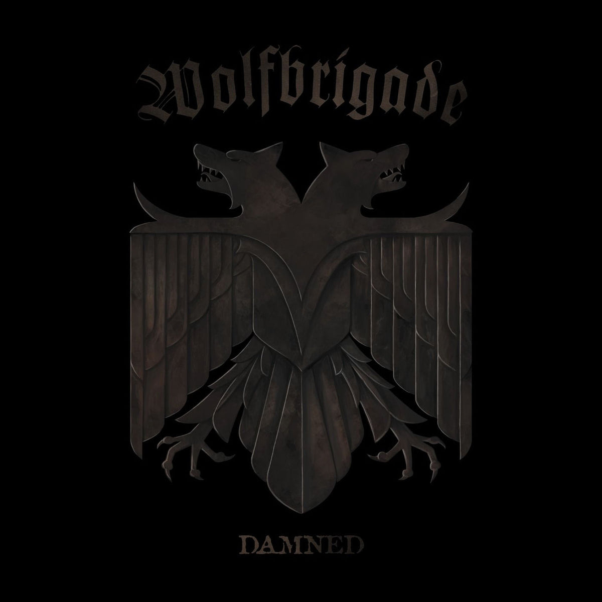 Wolfbrigade – Damned vinyl record cover