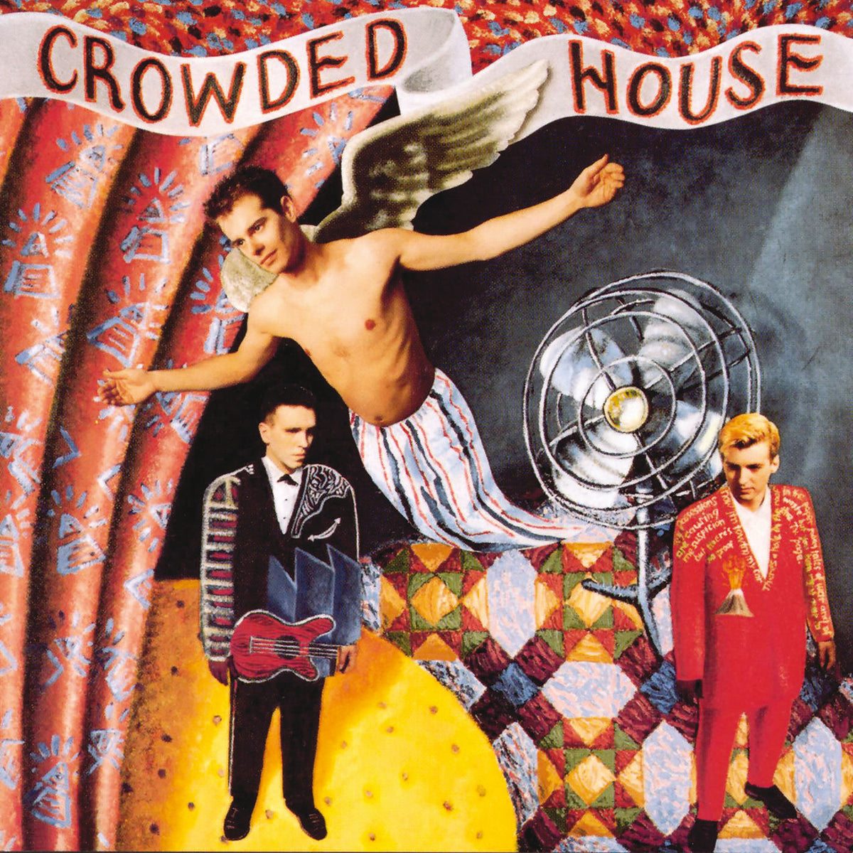 Crowded House – Crowded House vinyl record cover
