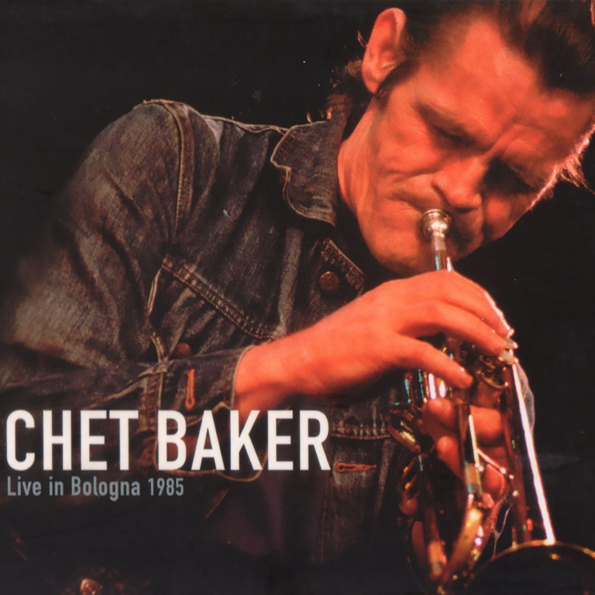 Chet Baker – Live in Bologna 1985 vinyl cover
