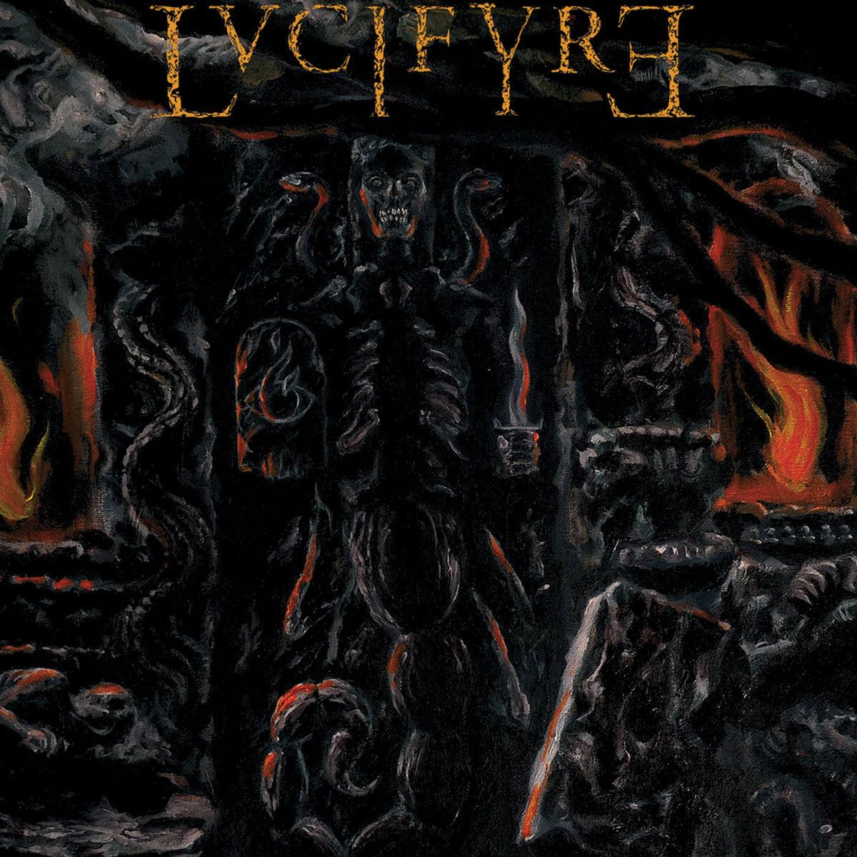 Lvcifyre – Sacrament vinyl cover