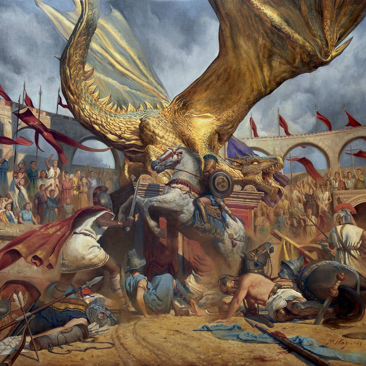 Trivium – In The Court Of The Dragon vinyl record cover