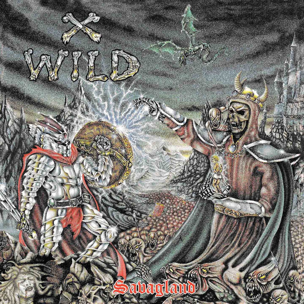 X - Wild – Savageland vinyl record cover
