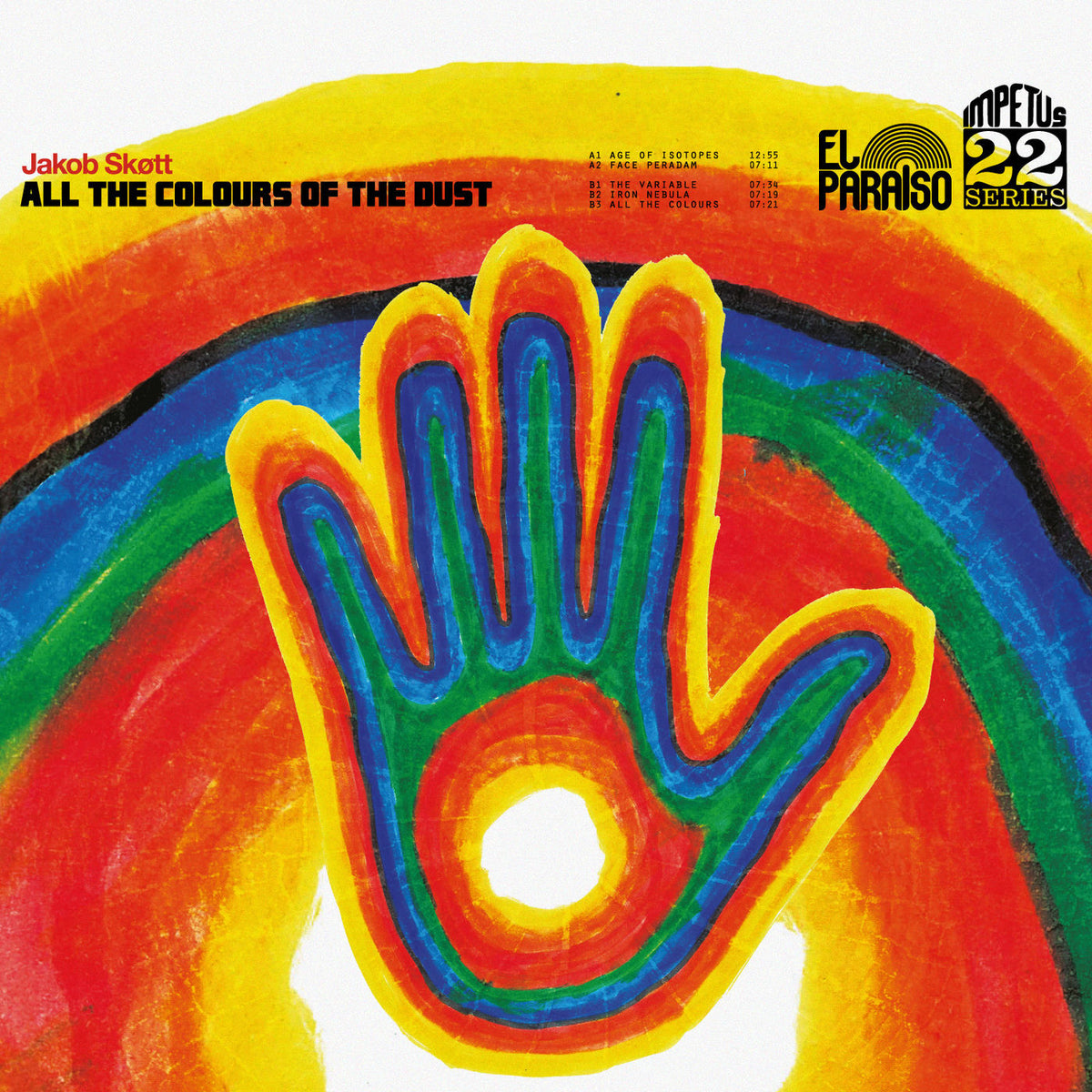 Jakob Skøtt – All the Colours of the Dust vinyl cover