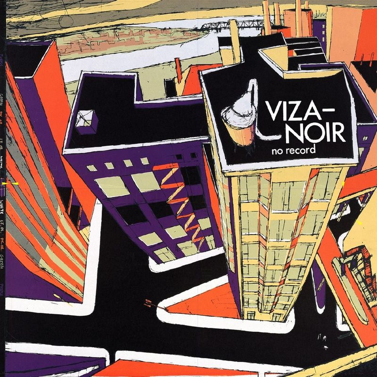 Viza-Noir – No Record vinyl cover