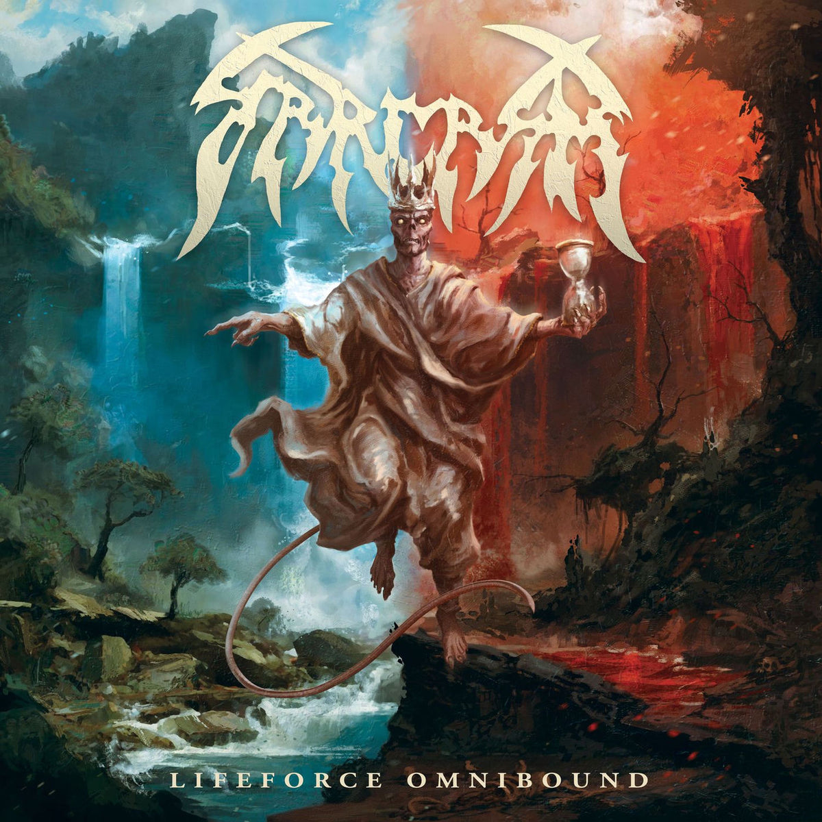 Sarcasm – Lifeforce Omnibound vinyl record cover