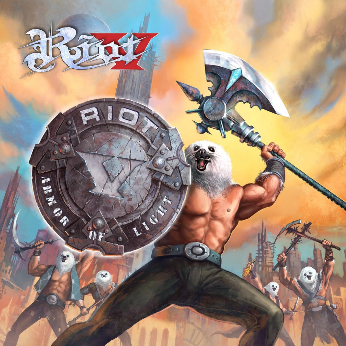 Riot V – Armor Of Light -Ltd- vinyl record cover