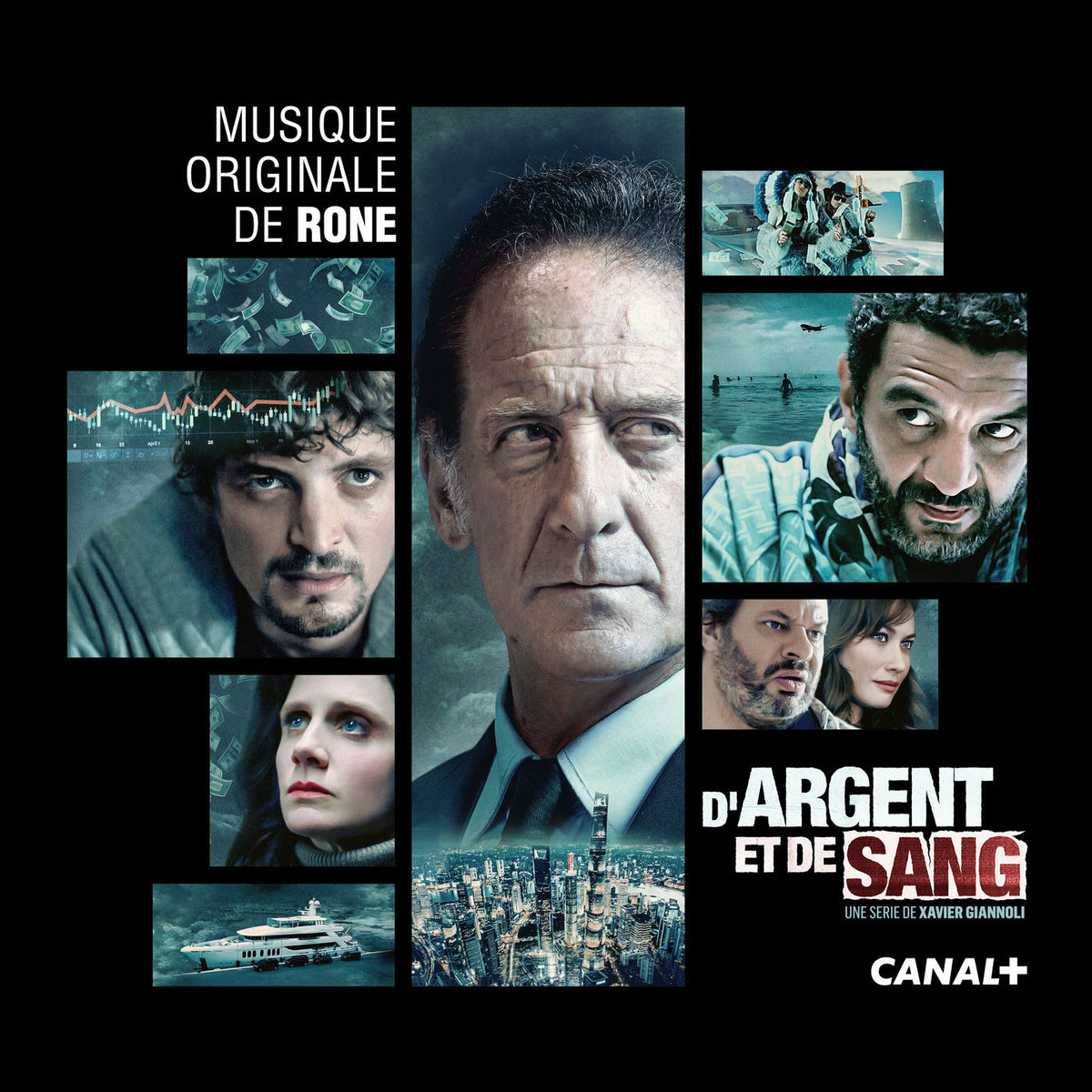 Rone – D'Argent & De Sang (Original Series Soundtrack) vinyl cover