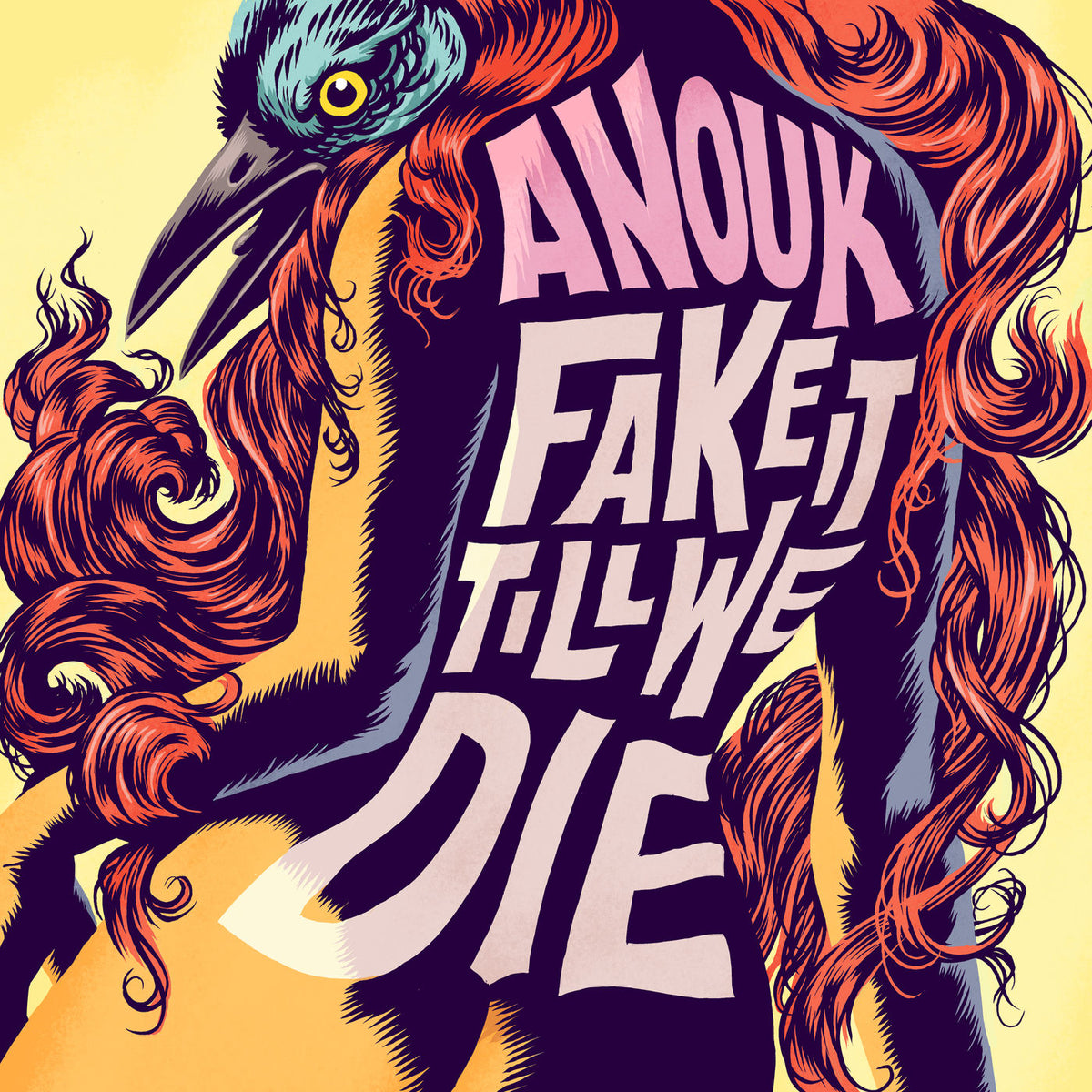 Anouk – Fake It Till We.. (LIMITED COLOURED VINYL) vinyl record cover