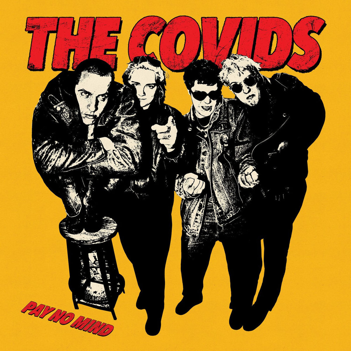 The Covids – Pay No Mind vinyl record cover