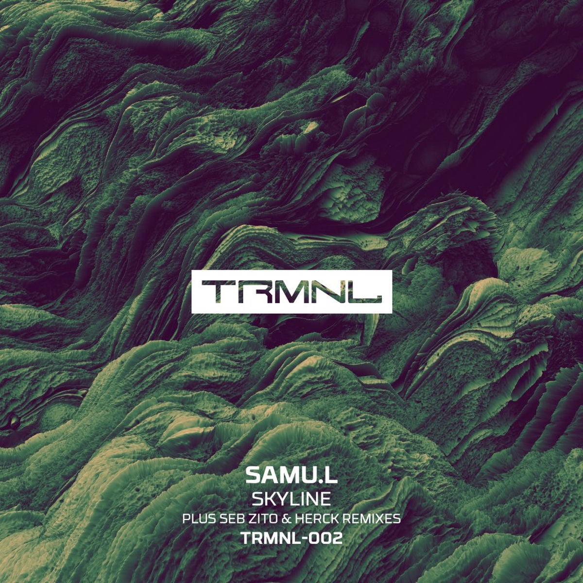 Samu.L – Skyline (Transparent Green Vinyl) vinyl record cover