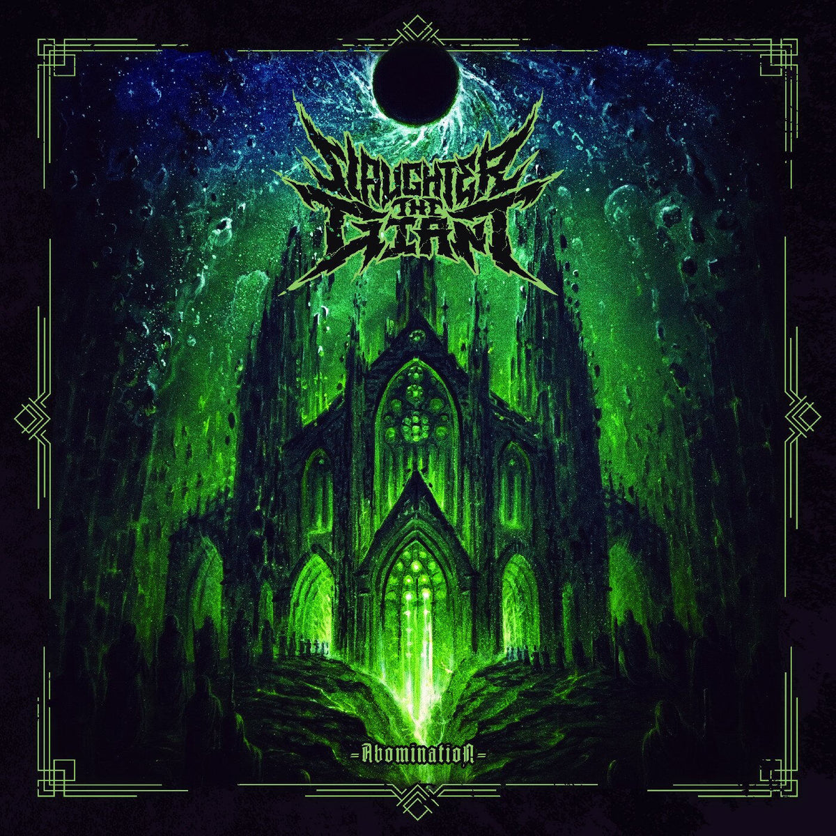 Slaughter the Giant – Abomination vinyl record cover