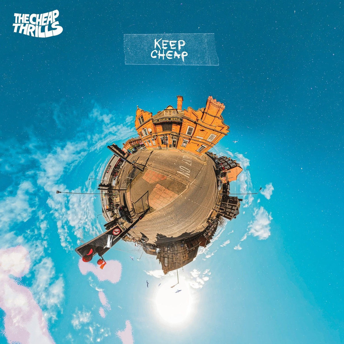 The Cheap Thrills – Keep Cheap vinyl record cover