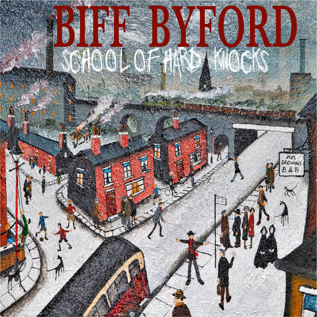 Biff Byford – School of Hard Knocks vinyl record cover
