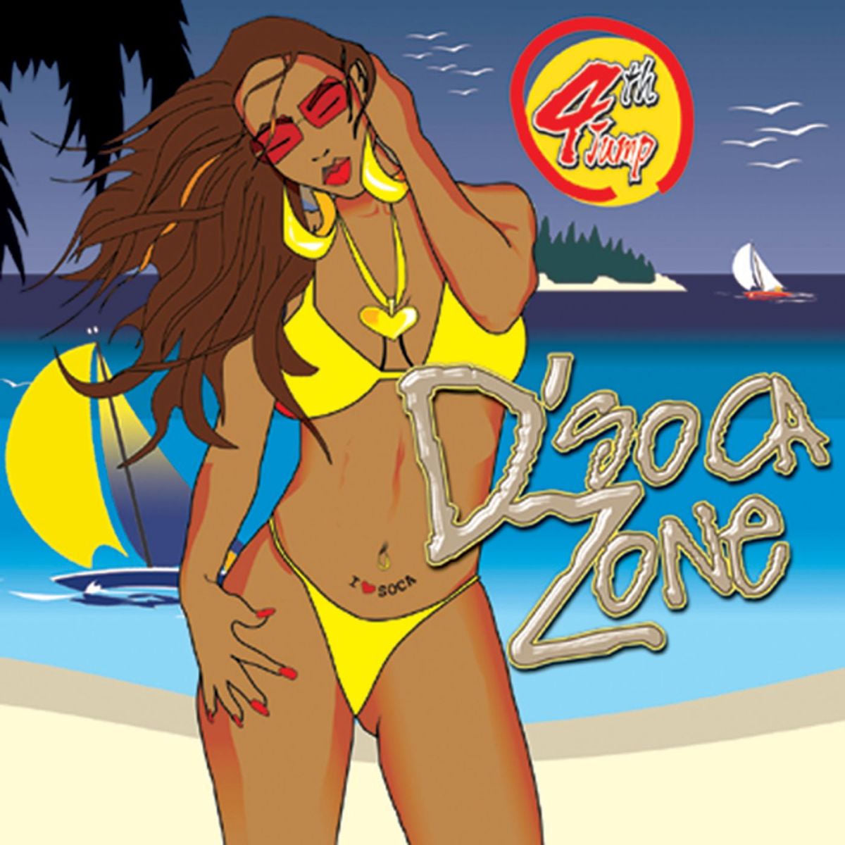 Various Artists – Soca Zone 4Th Jump (POORSAH/BENJAI/PETERS/IWER) vinyl record cover