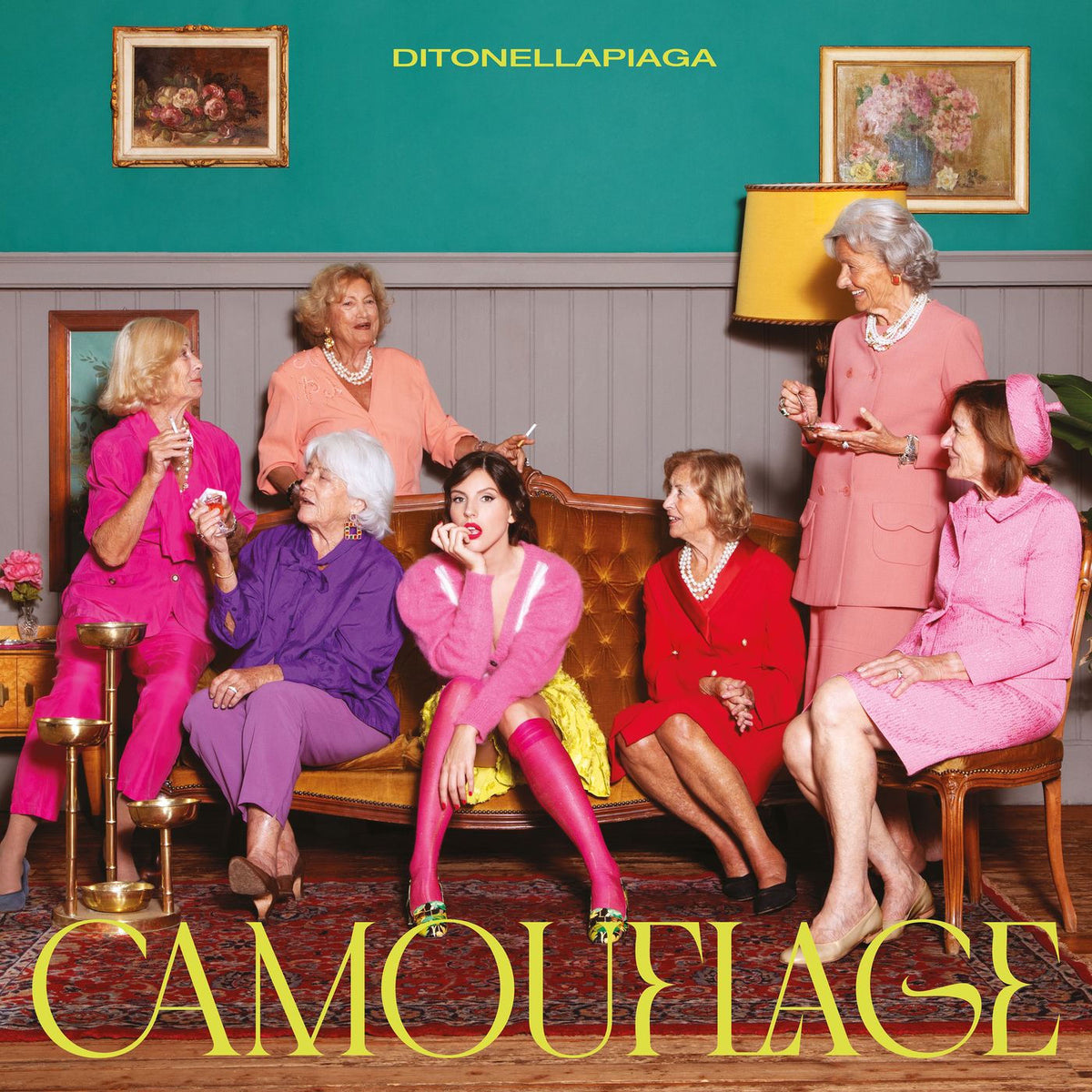 Ditonellapiaga – Camouflage vinyl record cover