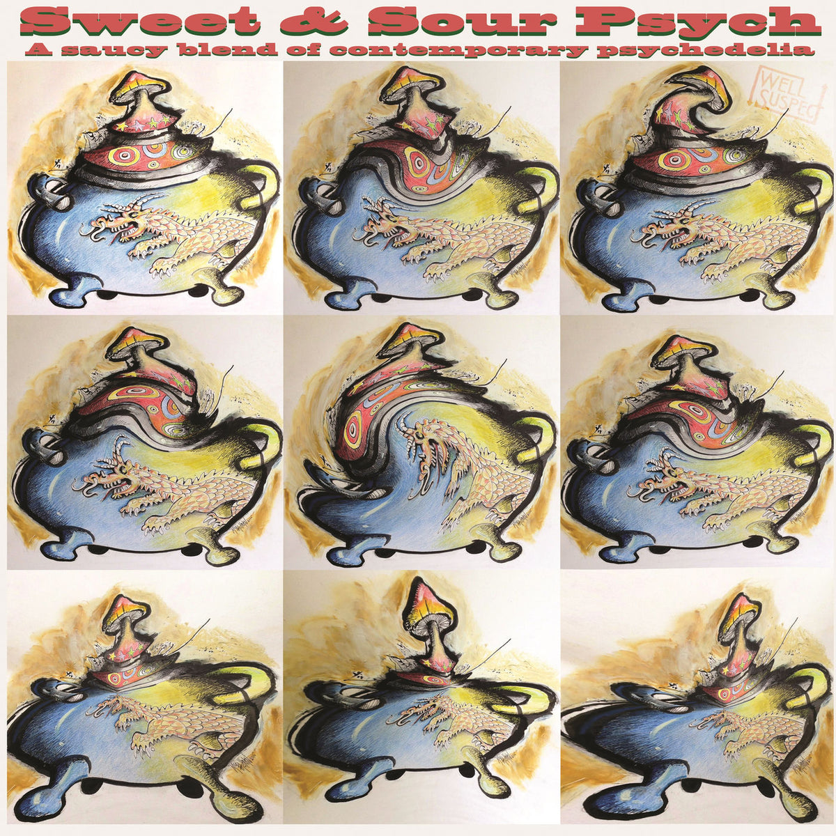 Various Artists – Sweet & Sour Psych (GER) vinyl record cover