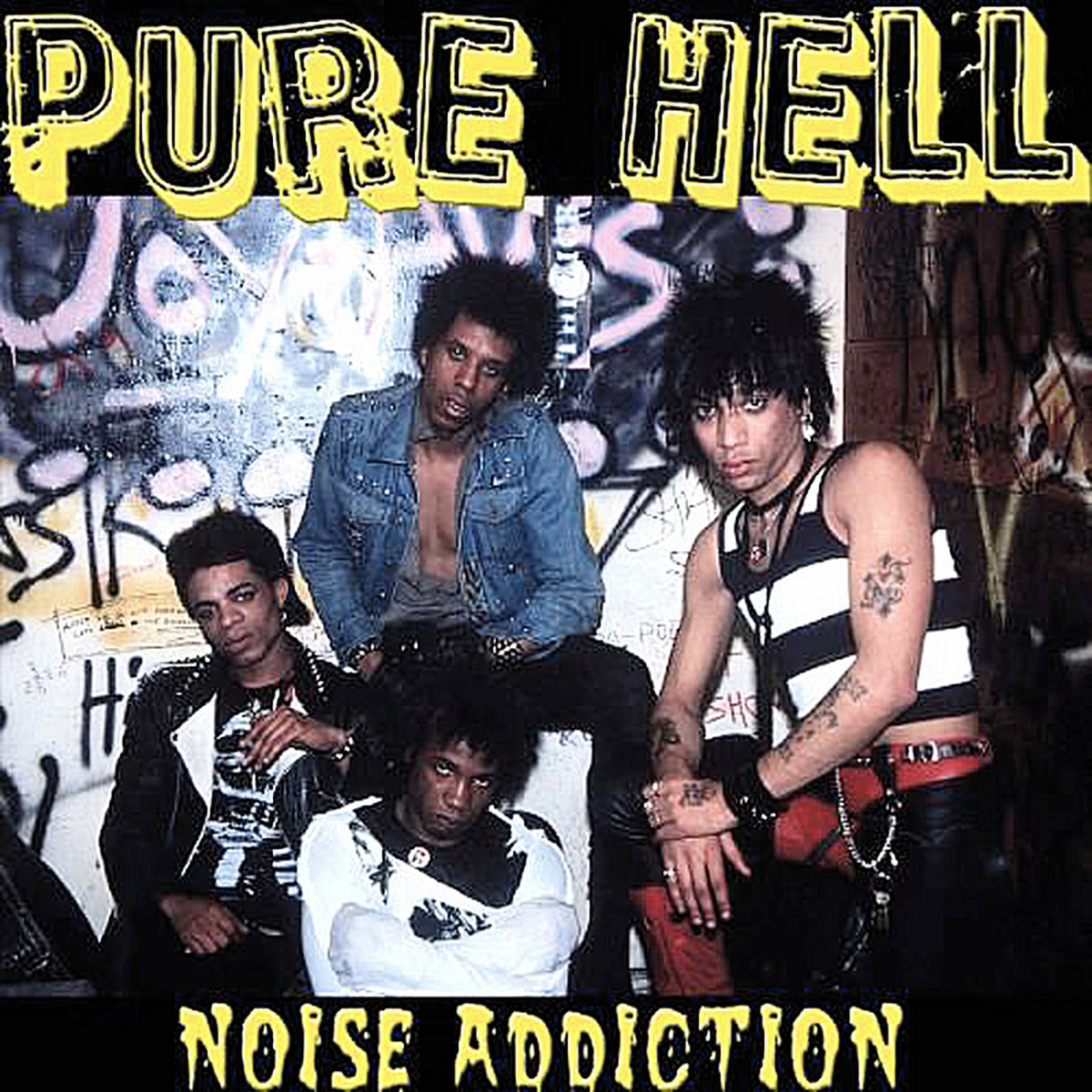 Pure Hell – Noise Addiction vinyl record cover