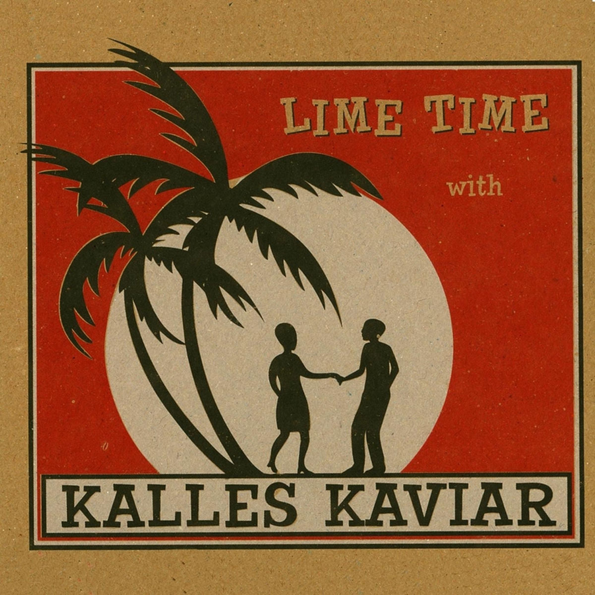 Kalles Kaviar – Lime Time vinyl record cover