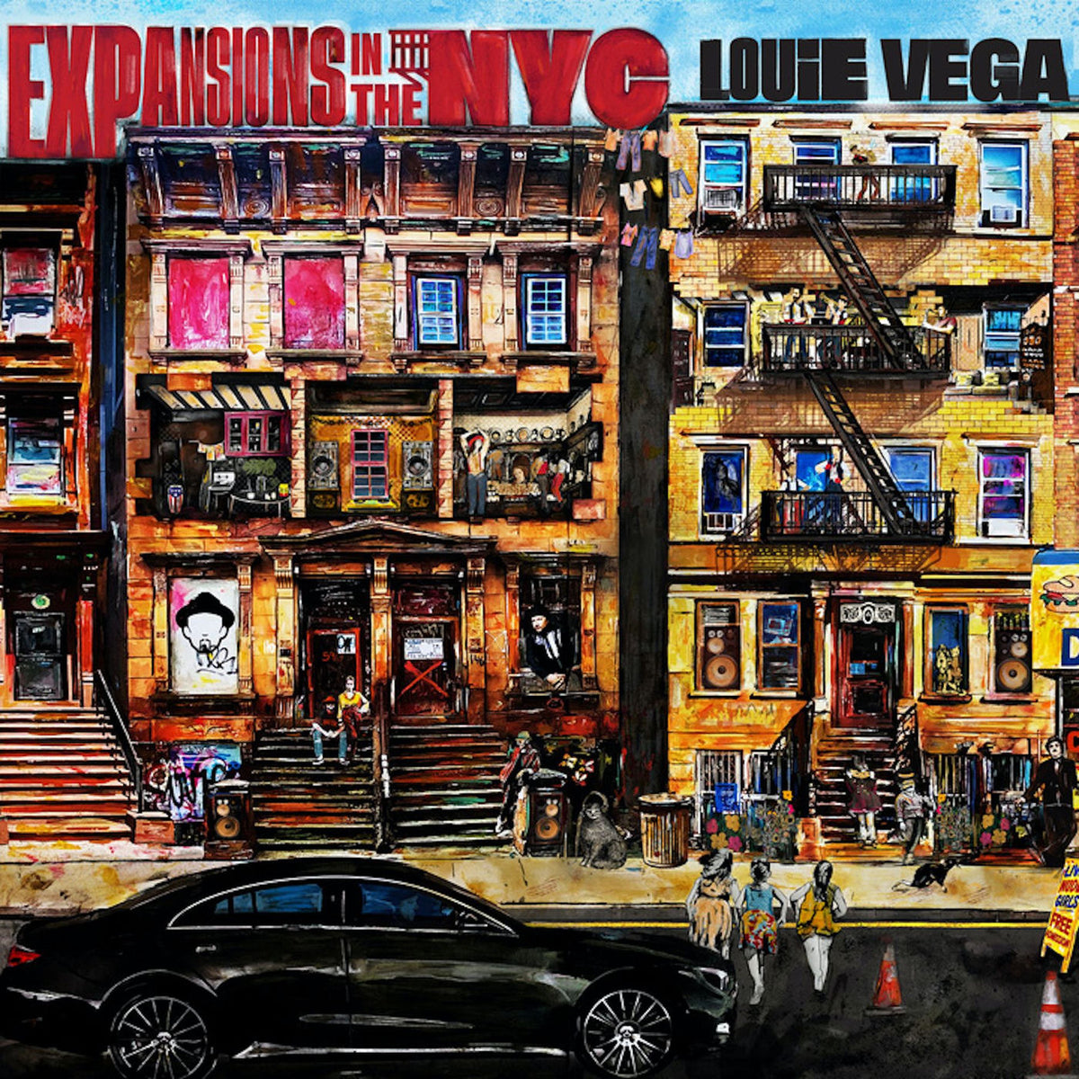 Louie Vega – Expansions in the NYC vinyl record cover