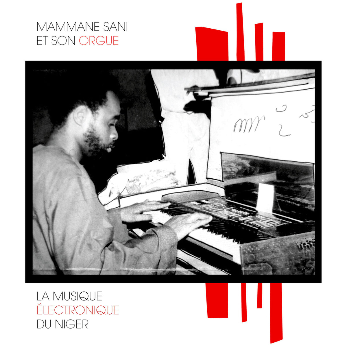 Mamman Sani – La Musique Électronique Du Niger vinyl cover