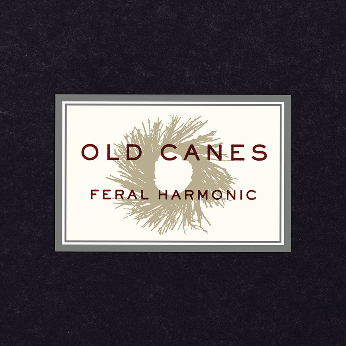 Old Canes – Feral Harmonic vinyl record cover