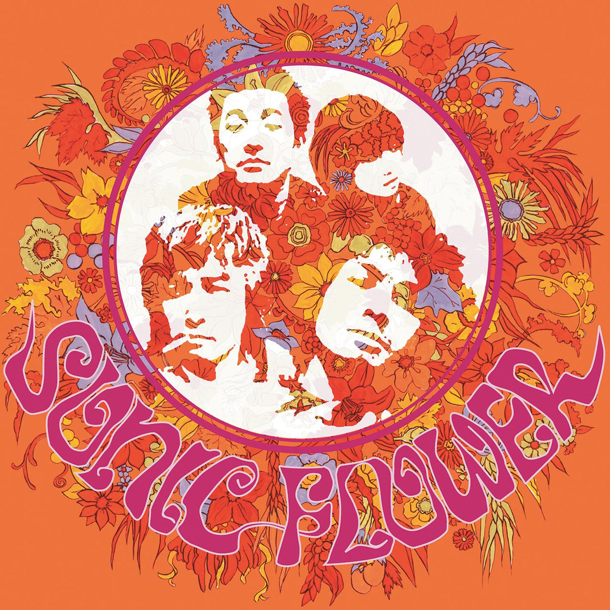 Sonic Flower – Sonic Flower vinyl record cover