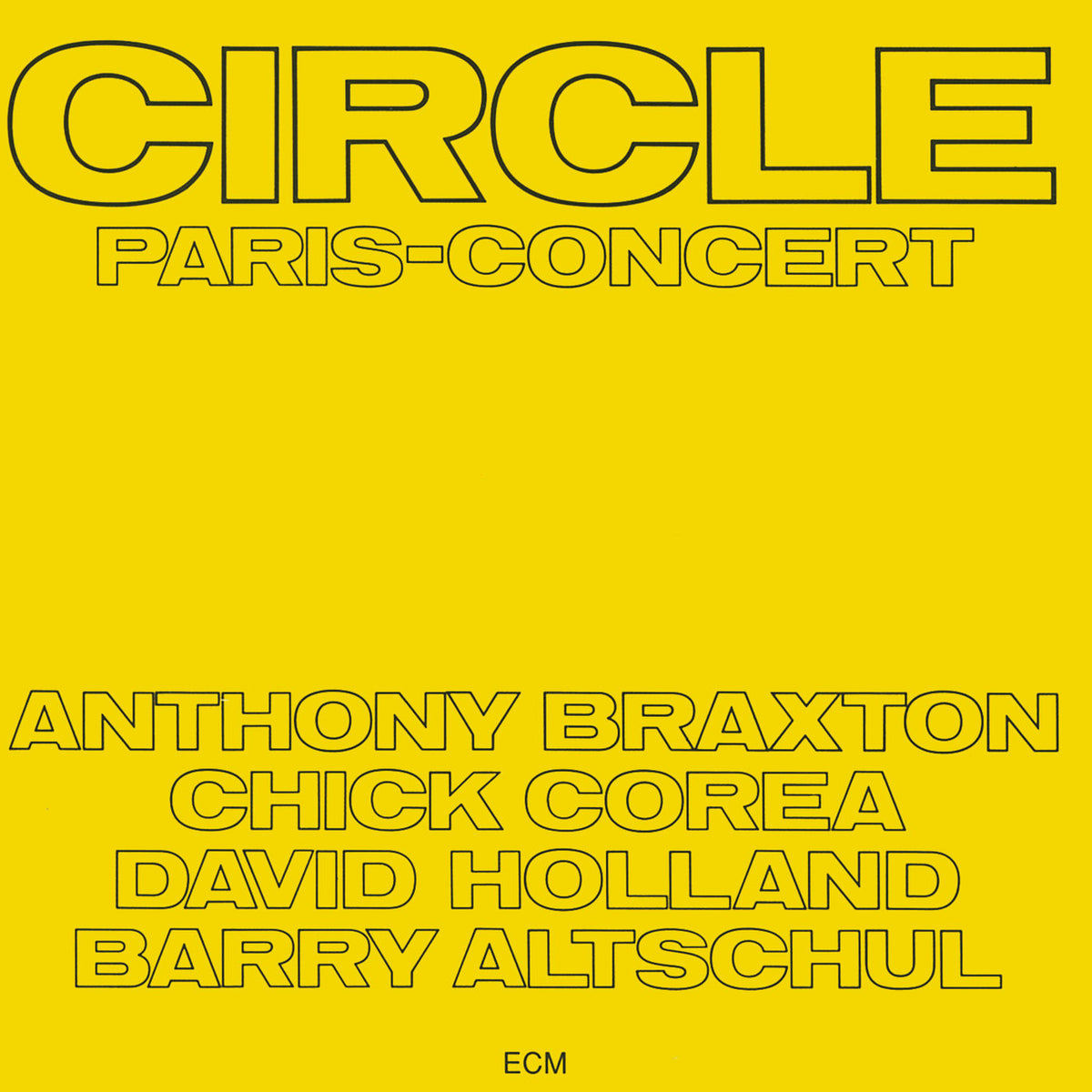 Circle – Paris Concert vinyl record cover