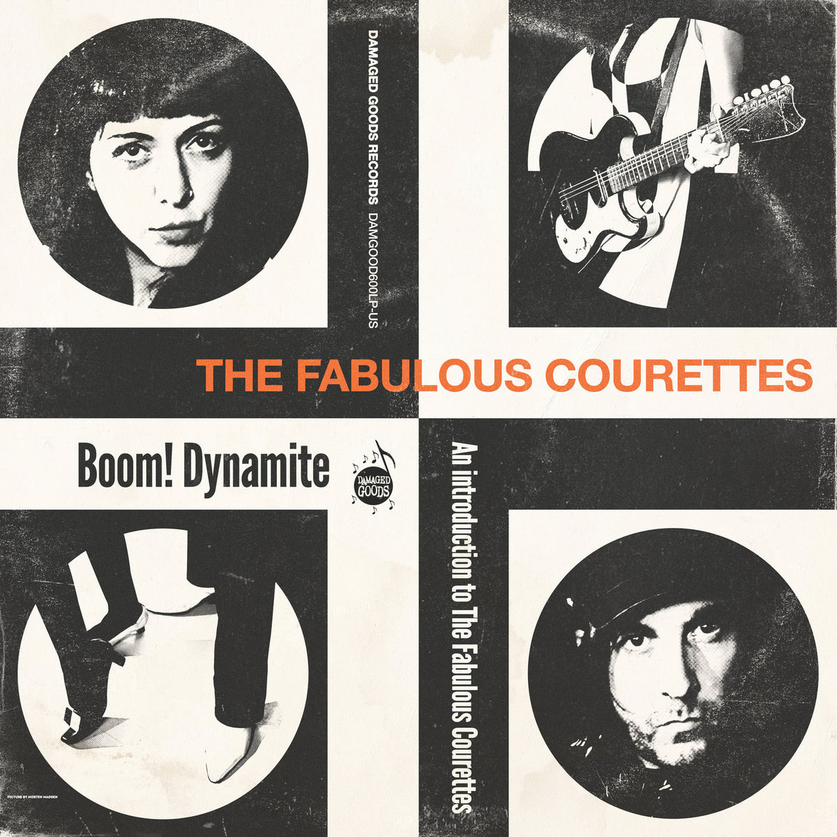 The Courettes – Boom Dynamite vinyl record cover
